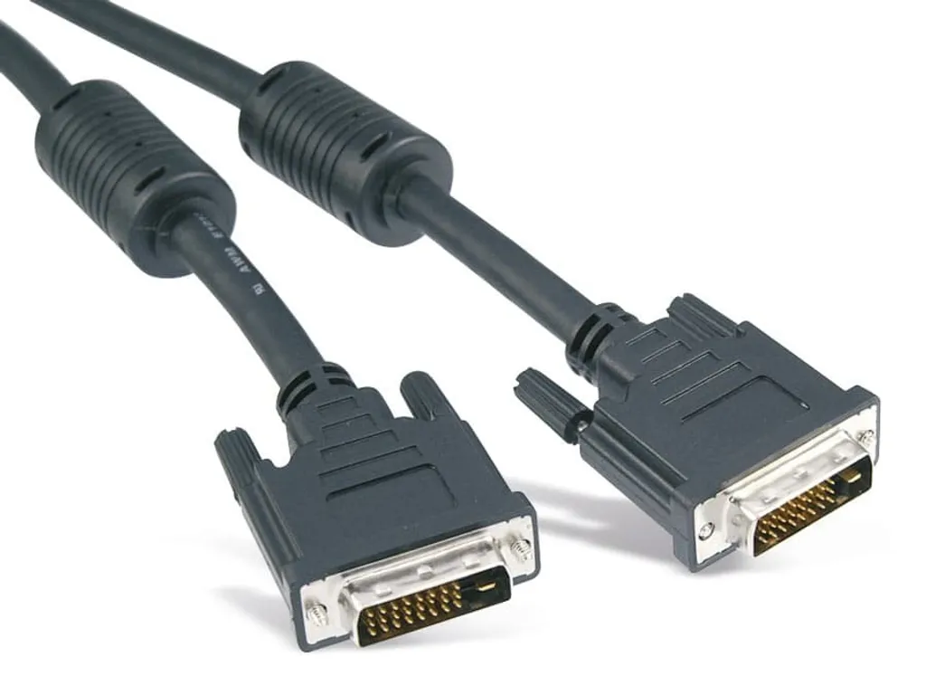 Câble vidéo DVI-D 24+1 Dual Link 5 mètres pour moniteur et projecteur