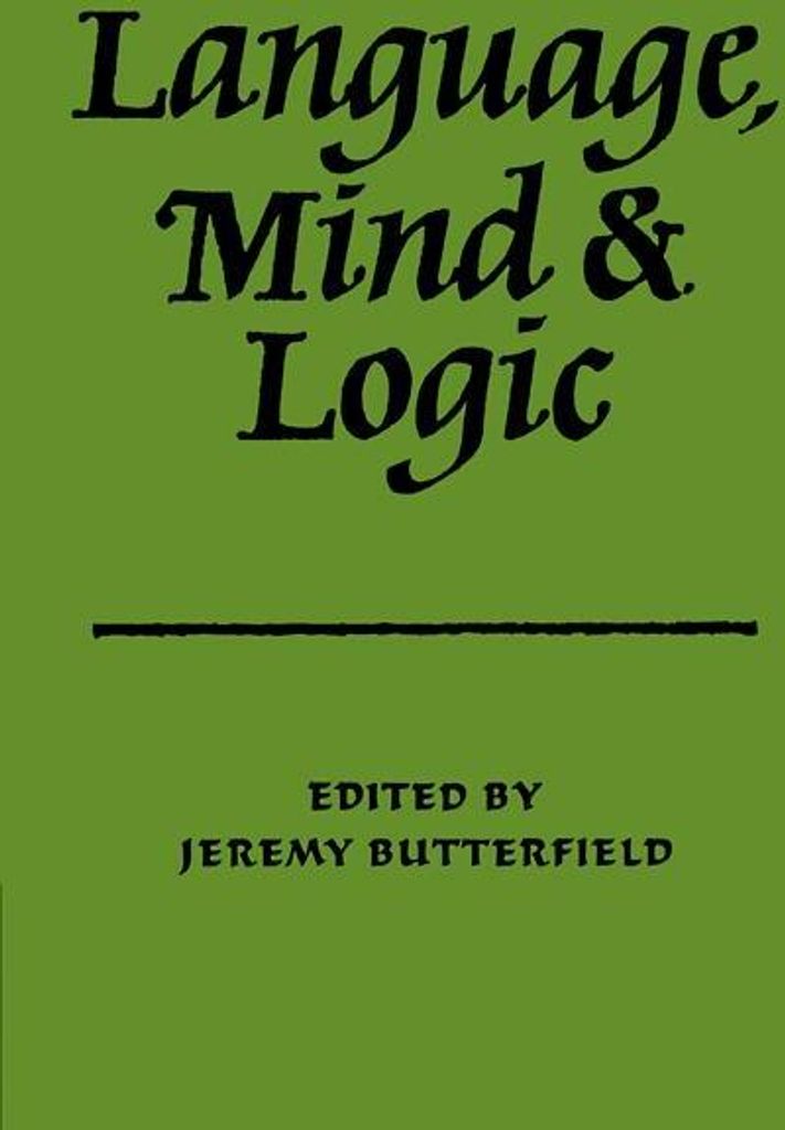Language Mind and Logic