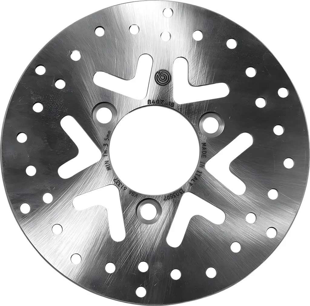 Disque Brembo Oro 68B40718 : Stop aux Vibrations de Freinage Moto