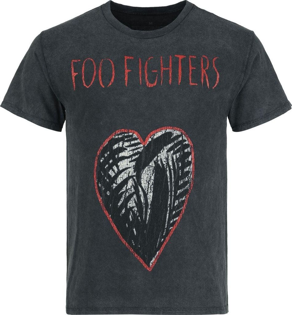 Foo Fighters T-Shirt Herren One By One schwarz Band-Merch, Produktbild 