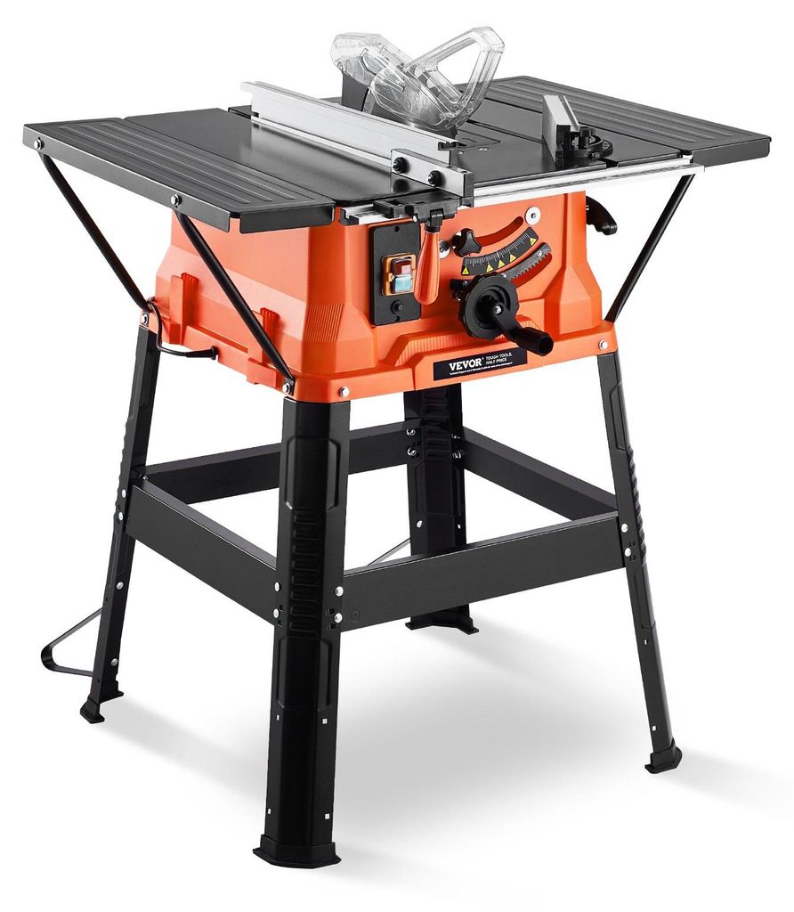 Scie circulaire de table VEVOR avec support capacité de Image du produit 