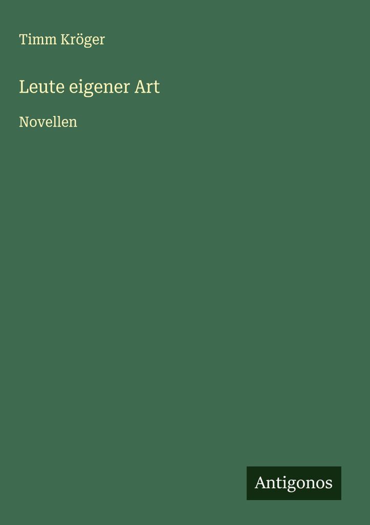 Leute eigener Art