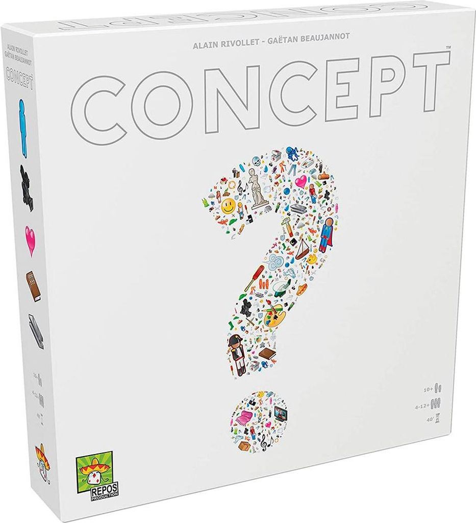 Asmodee Concept , Kartenspiel, Matching, 10 Jahr(e), 40 min