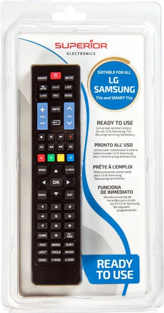 Telecomando Superior SMARTLGS IR: Sostituzione Professionale per TV LG - 9
