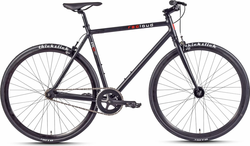 REDLOUD Fixie 28 Zoll FA.01 schwarz Rahmenhöhe 54 cm Damen Produktbild