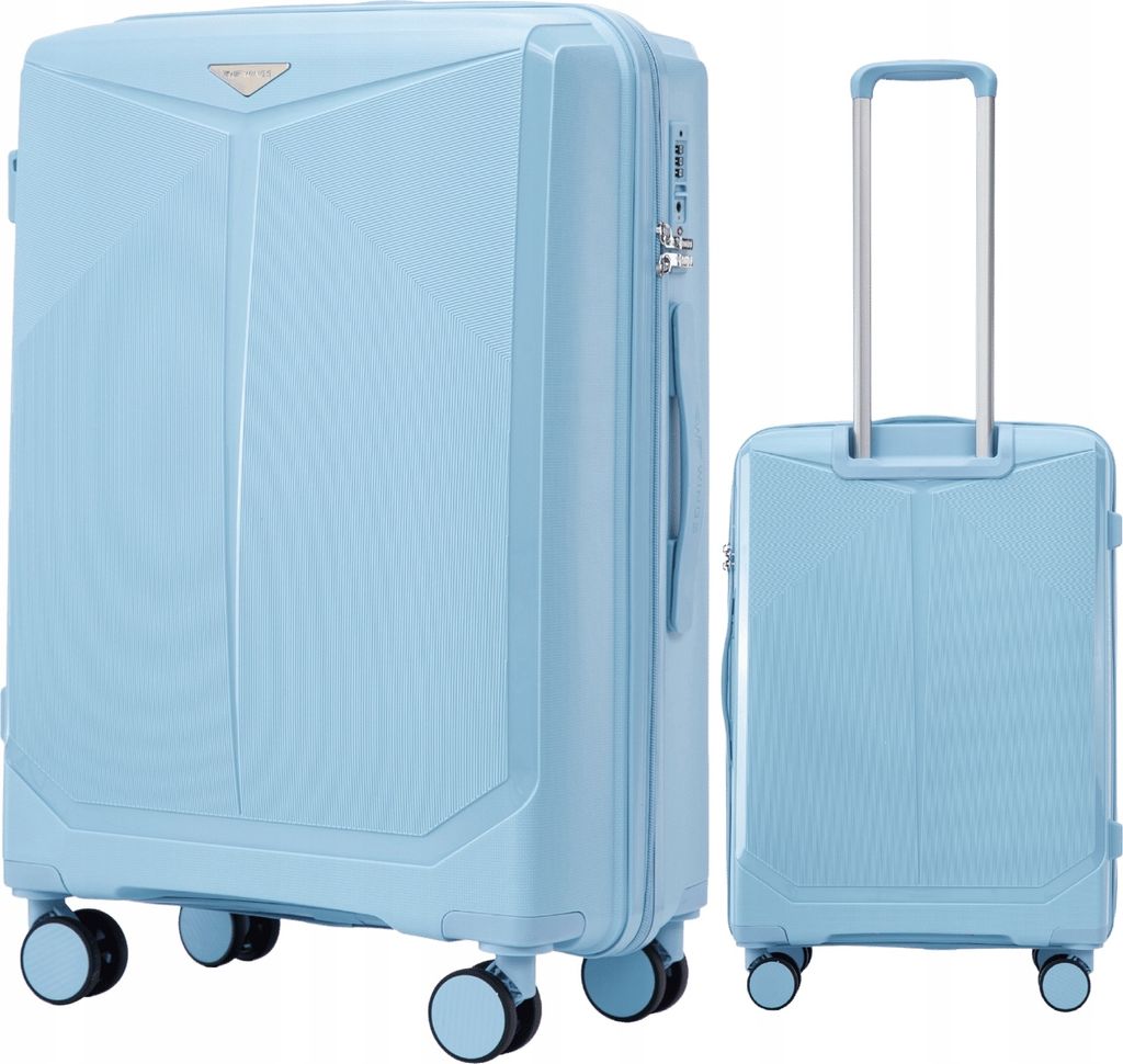 WINGS Koffer TSA mittel Hartschale 63L hellblau Produktbild 