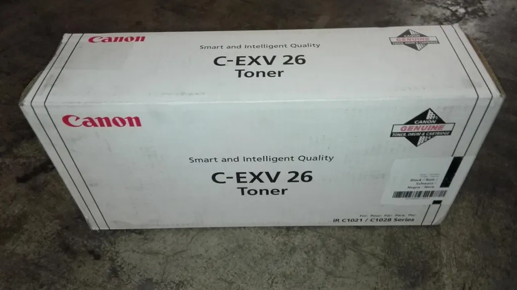 Cartouche de toner Canon C-EXV 26 noir authentique pour copieur iR
