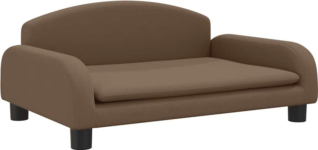 vidaXL Pelech pre psa hnedý 70x45x30 cm Látka Obrázok produktu 