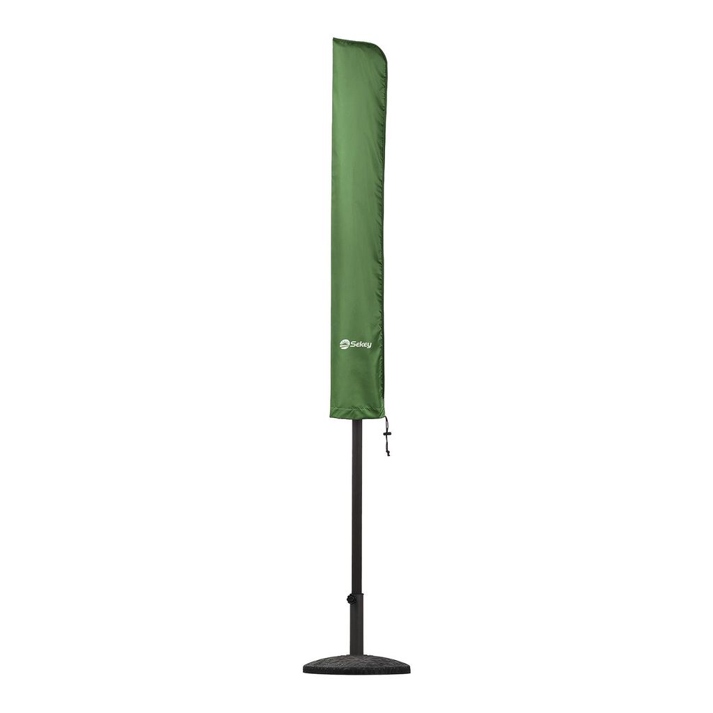 Sekey Schutzhülle Sonnenschirm, für Sonnenschirmhülle 2m durchmesser, Schirmhülle Marktschirm, aus 100% Polyester, Mintgrün
