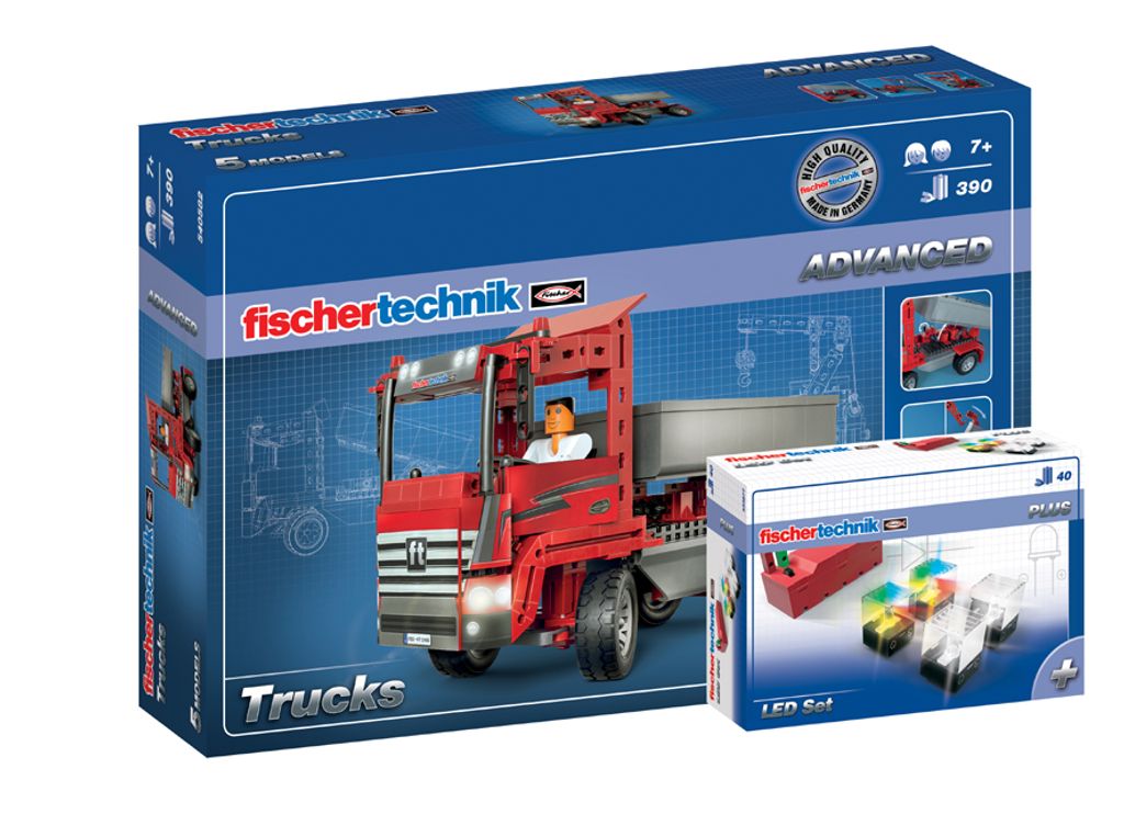 FISCHERTECHNIK Paket Trucks+Led Set 0 0 0
