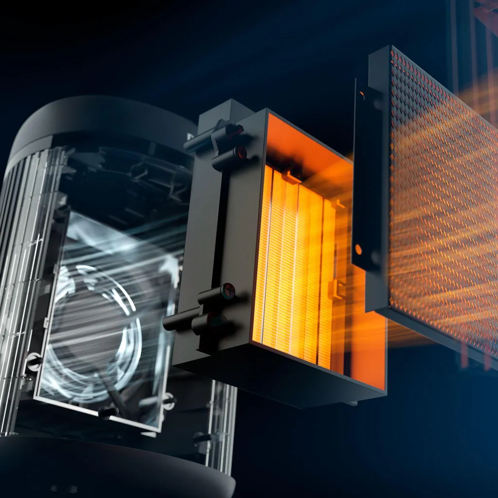 Termoventilatore Ufficio Philips 2000W | Silenzioso per Smart Working - 2