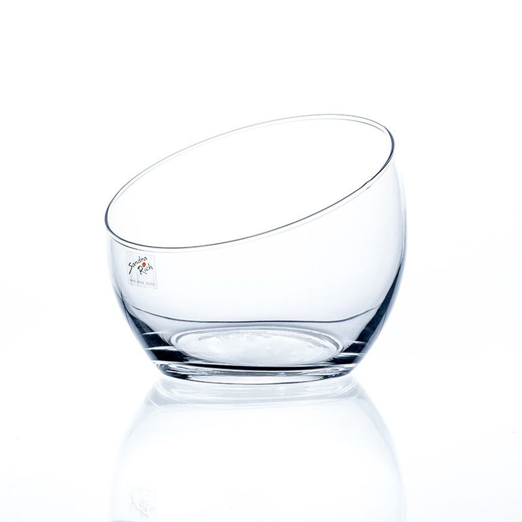Glasschale BEXA mit schrägem Rand D. 18,5cm H. 15,5cm rund Produktbild 