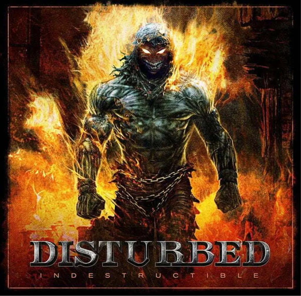 Album CD Indestructible de Disturbed - Édition Standard Metal Rock