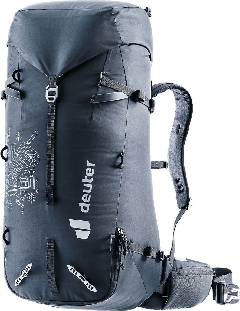Deuter Damen Wanderrucksack Guide 32+8 SL Damen 8790549 Schwarz 32L