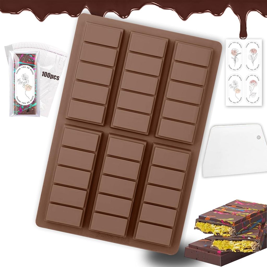 DAILIENFUS Silicone Moule à chocolat Dubaï Set avec Image du produit 