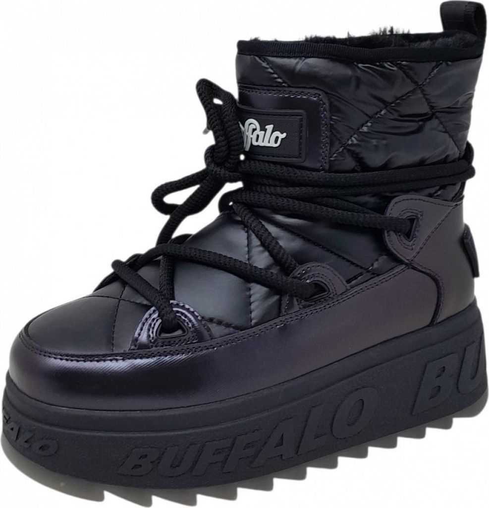 Buffalo Manhatten Snowboot Winterstiefel Schwarz Produktbild 