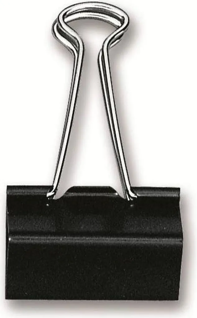 Lebez Boîte de 12 Pinces à Linge en Métal 32mm pour Bureau et Maison