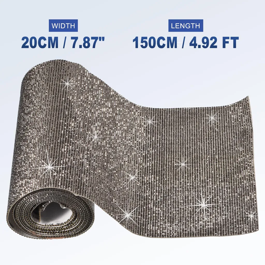 HEVIRGO Autocollant Strass Auto-Adhésif Décoration de Vêtements en Verre pour Voiture Autocollant Strass pour Scrapbooking