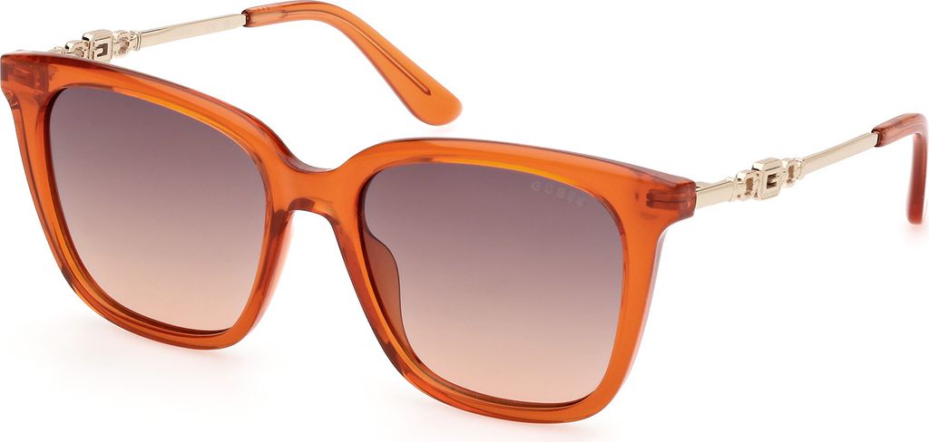 Guess GU7886 44F shiny dark orange 53/17/140 Damen Sonnenbrillen