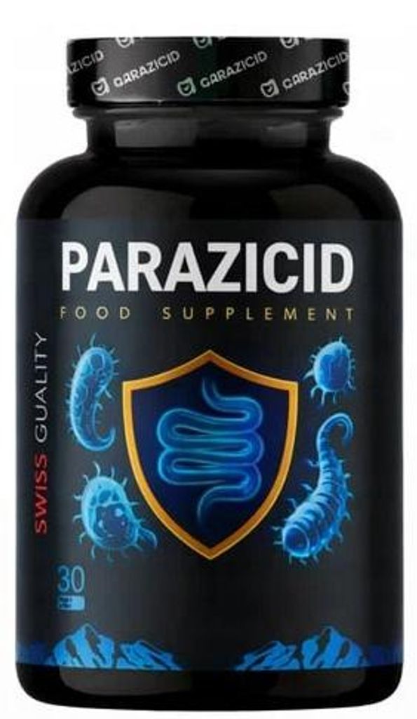 Parazicid – suplement diety wspomagający trawienie, 30 Zdjęcie produktu 