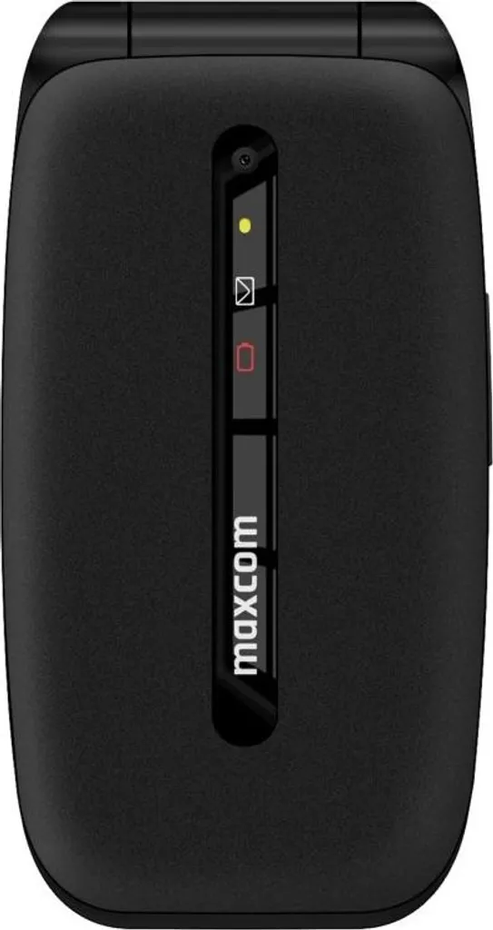 Maxcom Comfort MM828 4G Noir Téléphone Portable Clapet avec Touche SOS