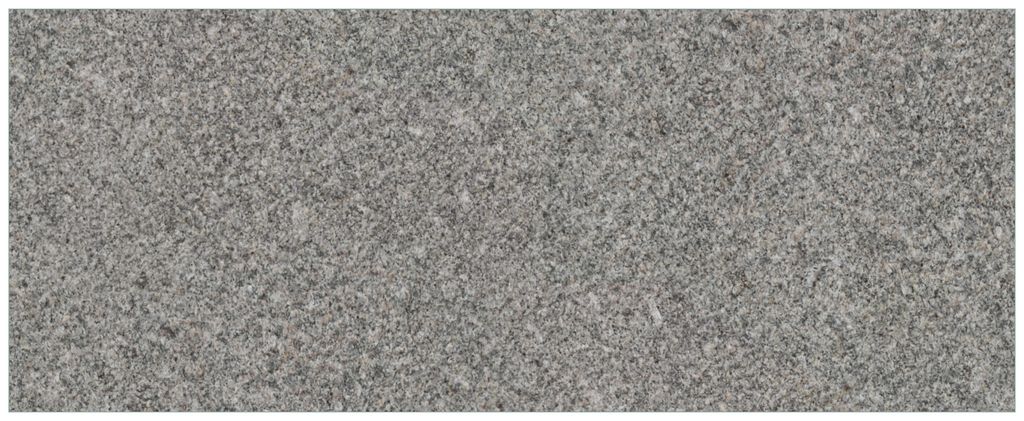 Wallario Wandbild aus Acryl, 125 x 50 cm, freischwebende Optik - Muster grauer Marmor Optik -Granit - marmoriert