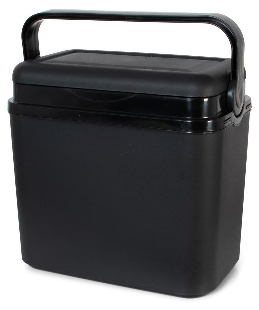 Norländer Kühlbox 10L Schwarz – Kompakte Isolierbox für Auto, Picknick & Arbeit. Robuste kleine Kühltasche mit Tragegriff & hoher Isolierleis...