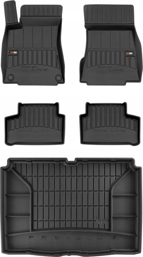 Set Tappetini Gomma Inodore 3D Mercedes GLA H247 | Sicurezza Bambini
