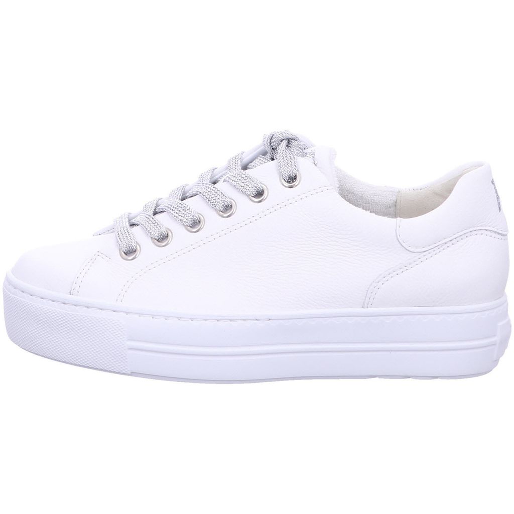 Paul Green Plateau Schnürschuhe Damen 31373538373436 Weiß 40 1/2 EU