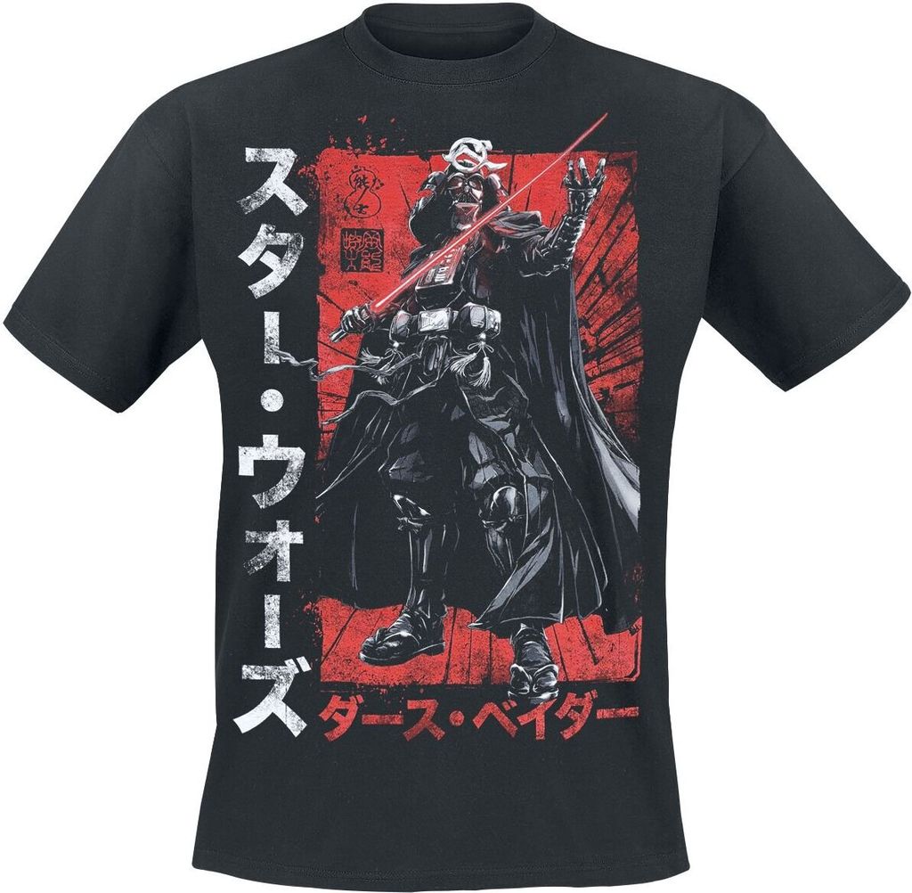 Star Wars T-Shirt Uni Darth Vader Samurai schwarz 3XL