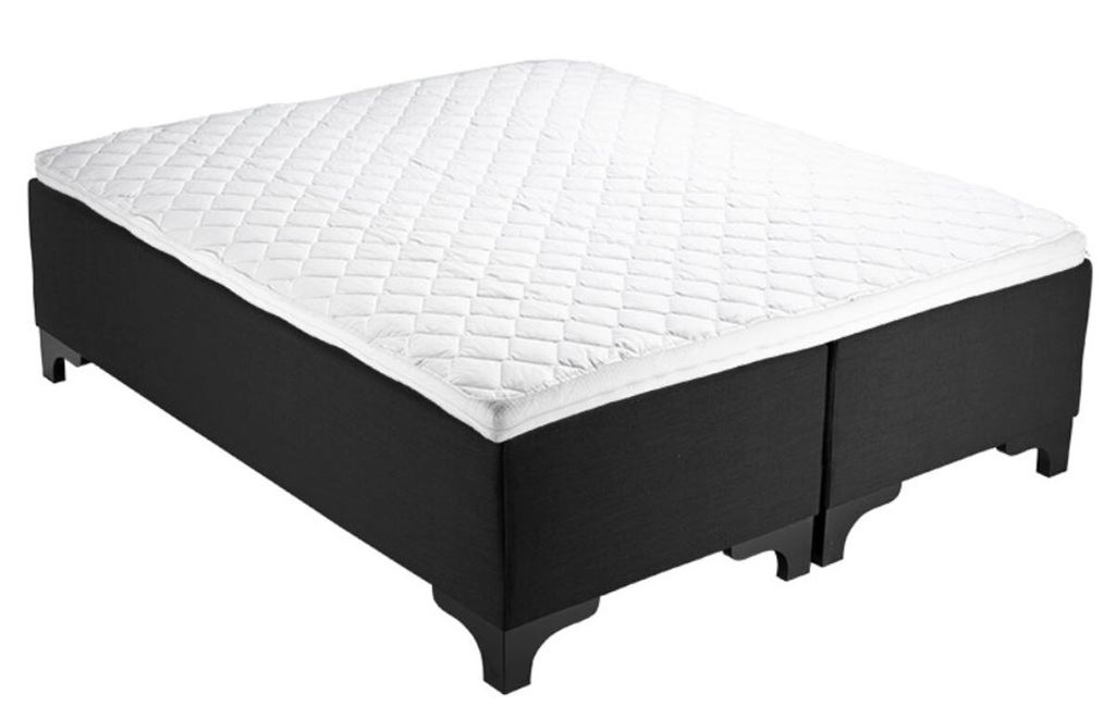 Casa Padrino Luxus Boxspringbett / Doppelbett 180 x 210 x H. 66 cm - Luxus Bett - Hotel Möbel