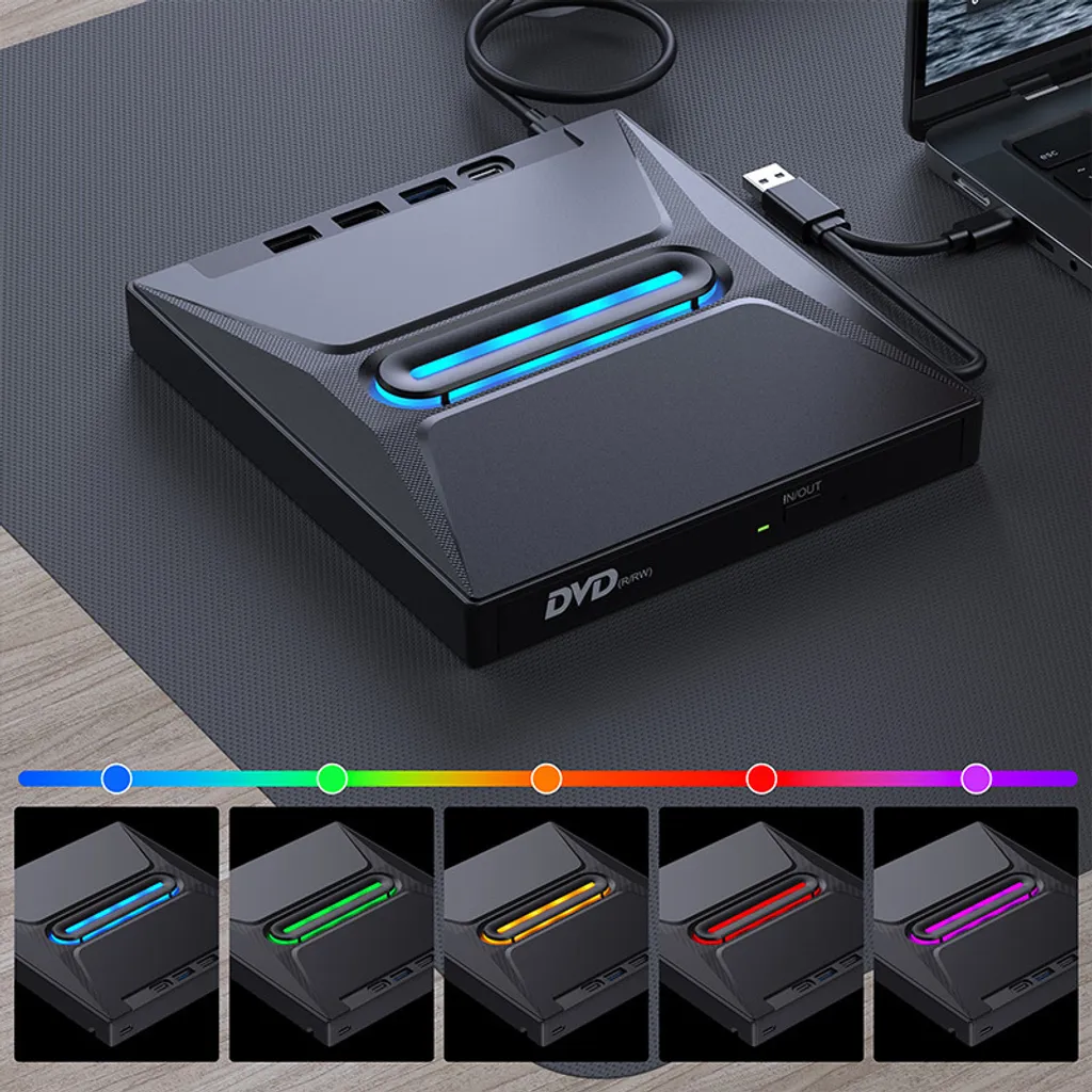 Lecteur Blu-ray Externe USB-C : Solution Tout-en-Un pour PC et Mac