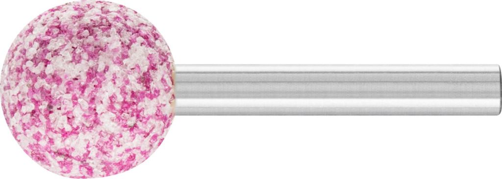 PFERD TOOLS STEEL Schleifstift Kugel Ø 20x20mm Schaft-Ø 6 mm A30 für Stahl- und Stahlguss