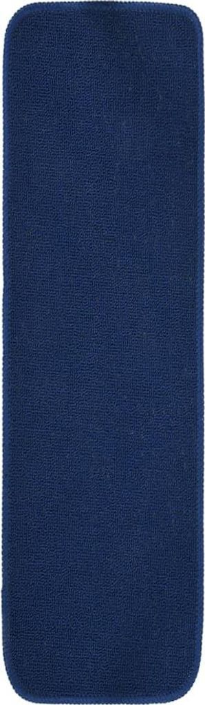 vidaXL Antirutsch Stufenmatten 15 Stk. 75x20 cm Marineblau Rechteckig