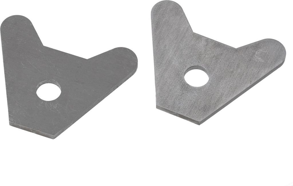 Set: Blech Schwingenbolzenabstützung