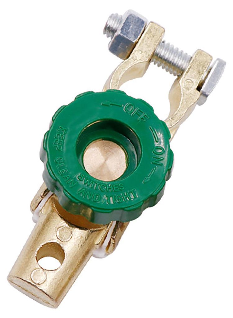 Batterietrennschalter 17 mm, auslaufsicher, universeller Hauptschalter für Fahrzeuge