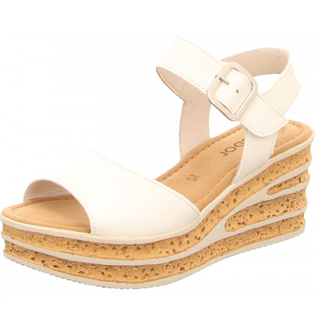 Gabor Damen Sandalen & Sandaletten weiß Gr. 7