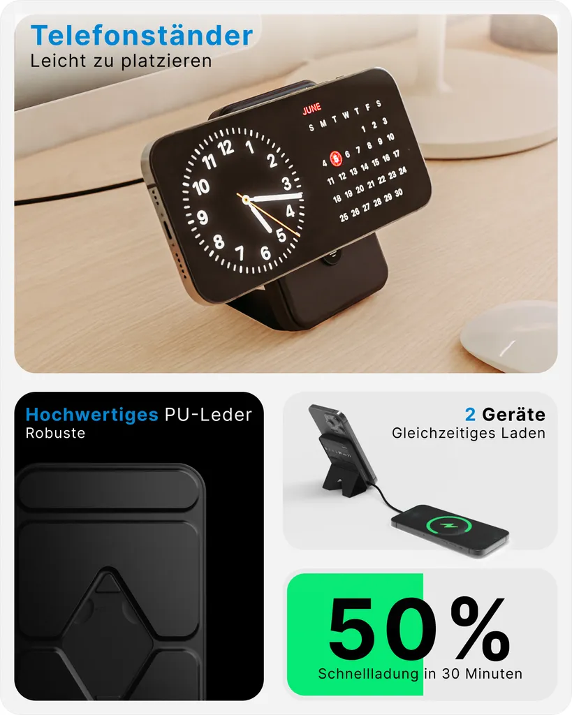 Plus de Batterie Vide ? Powerbank 6000mAh Ultra Fine VOOMY USB-C et A - 5