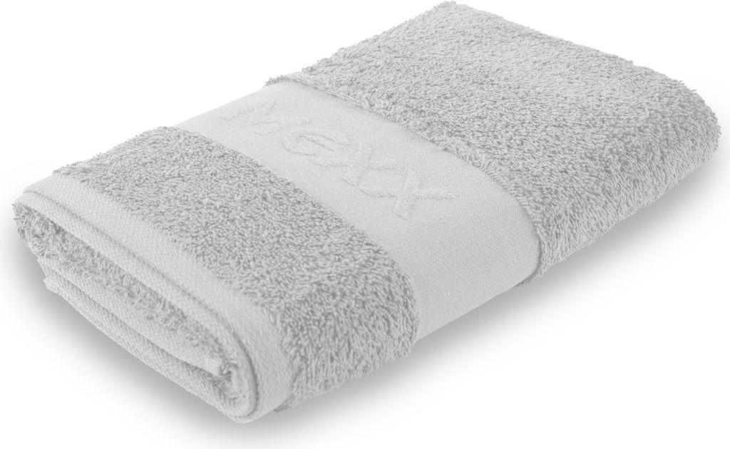 Mexx Handtuch ( Hellgrau ) 50x100cm, 100% Baumwolle - , Saunatuch 450gr/m², super saugfähig, schnell trocknend