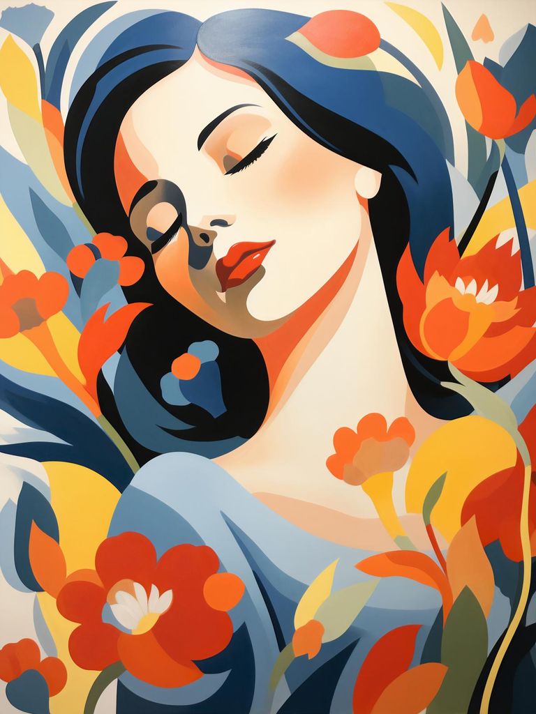 Plakat 60x80cm Innere Schönheit
