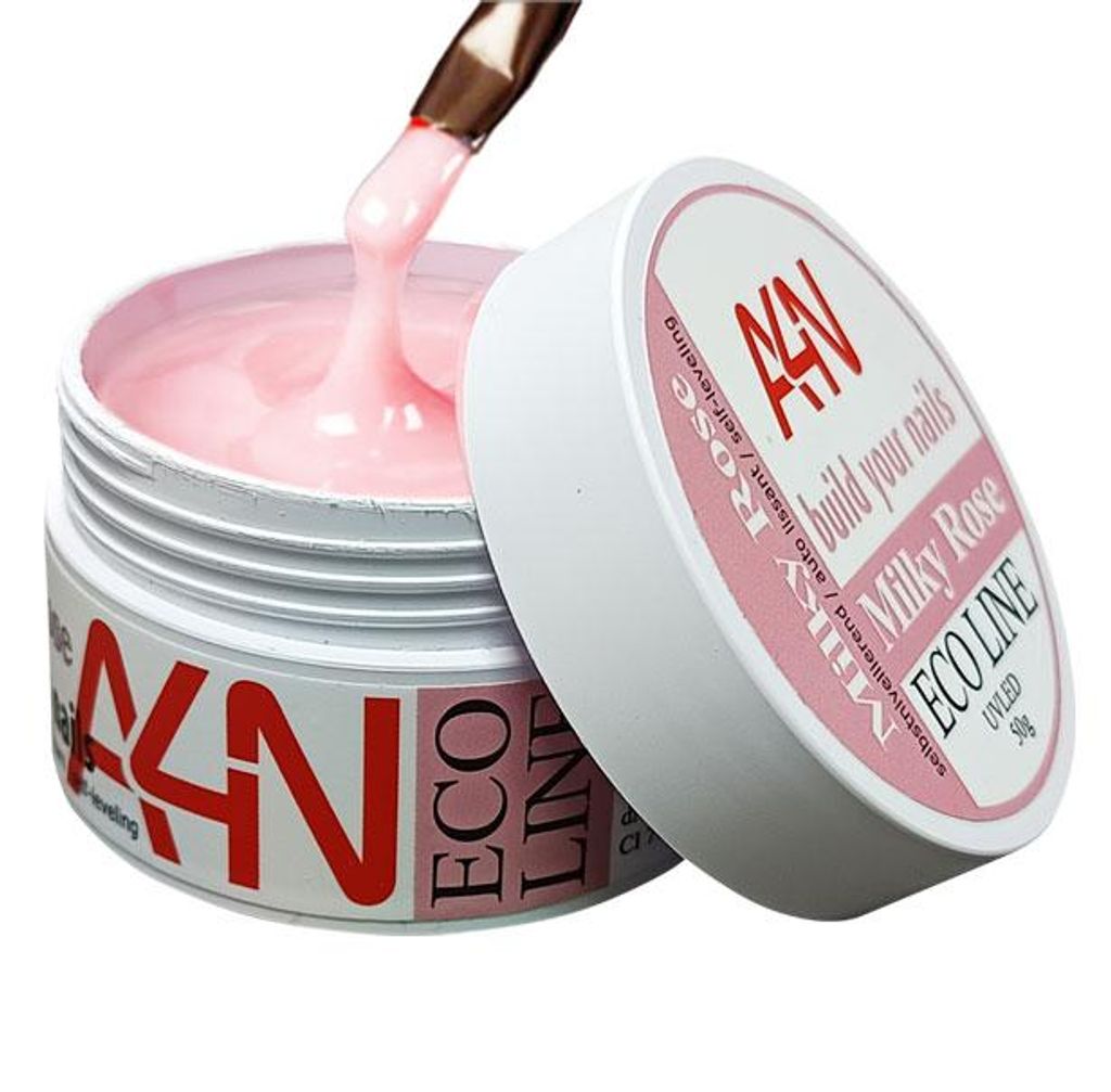 ECO-LINE Milky Rose 50g UV Modellage-Gel Aufbaugel, selbst Produktbild 