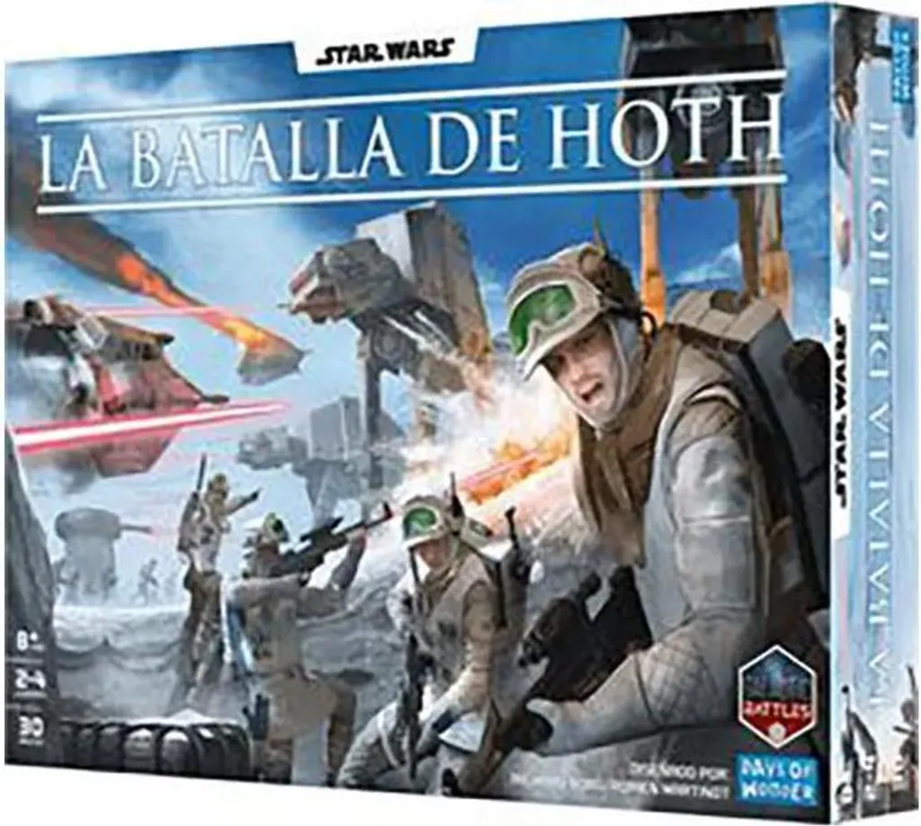 Jeu de Société Star Wars Batalla De Hoth Stratégie et Combat Spatial