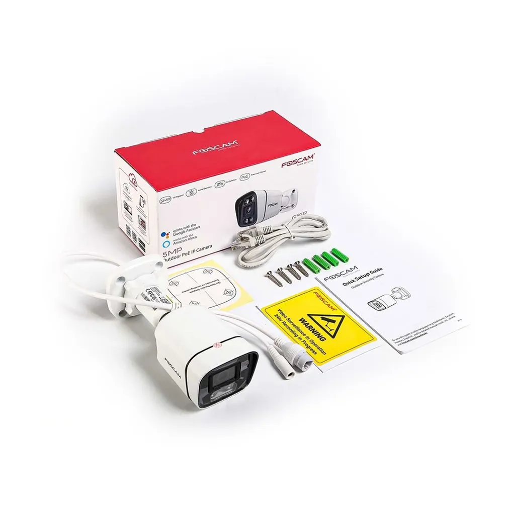 Foscam V5EP 5MP PoE: La Smart Camera Compatibile Alexa e Google - 11