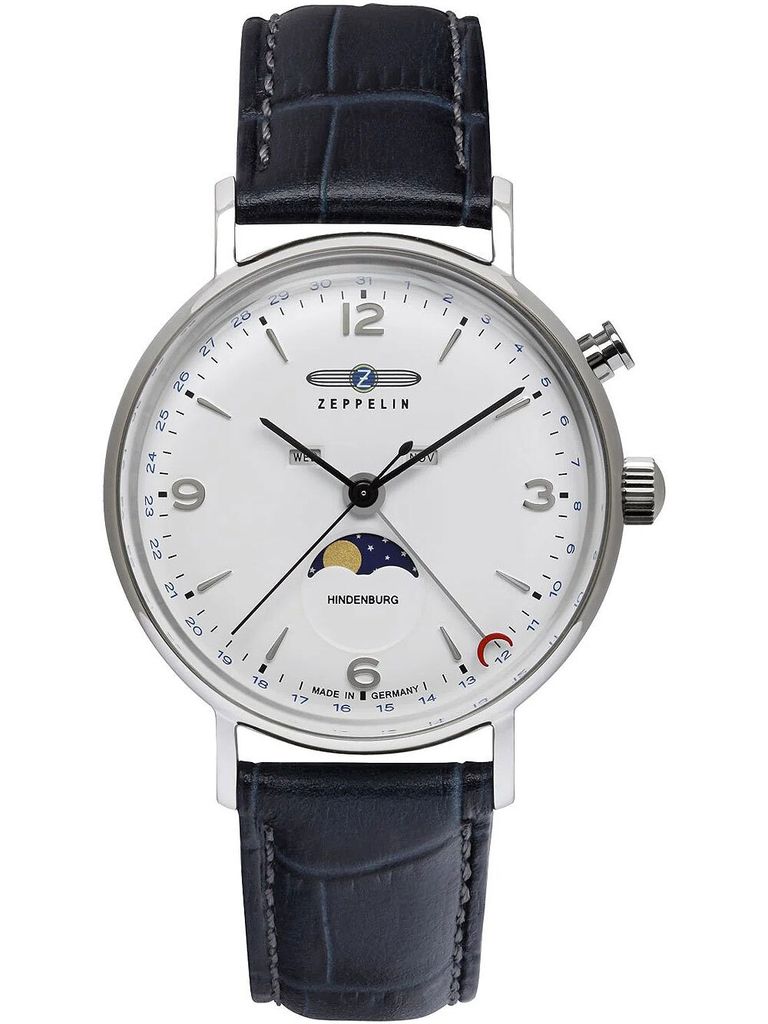 Zeppelin LZ 129 Hindenburg Mondphase 80761 Herrenarmbanduhr