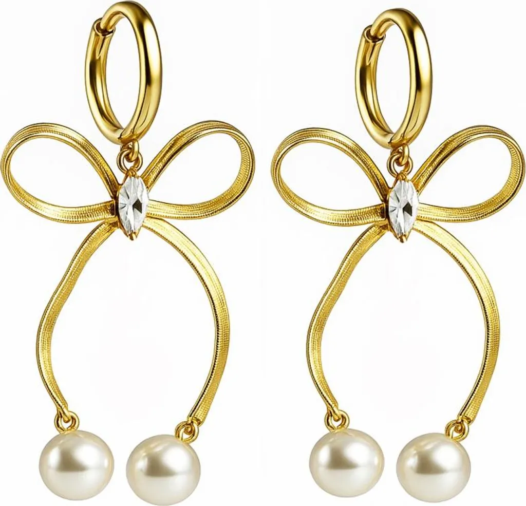 Carla Orecchini da donna Hypers oro-bianco Universali