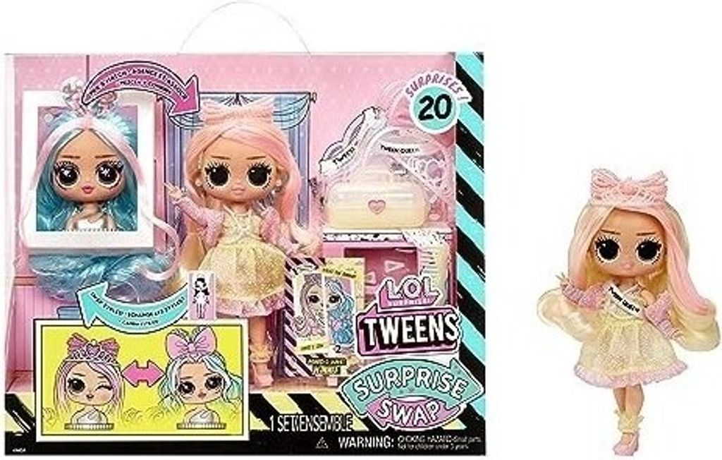 LOL Surp.Tweens Swap Fashion Doll-Braids Produktbild 10