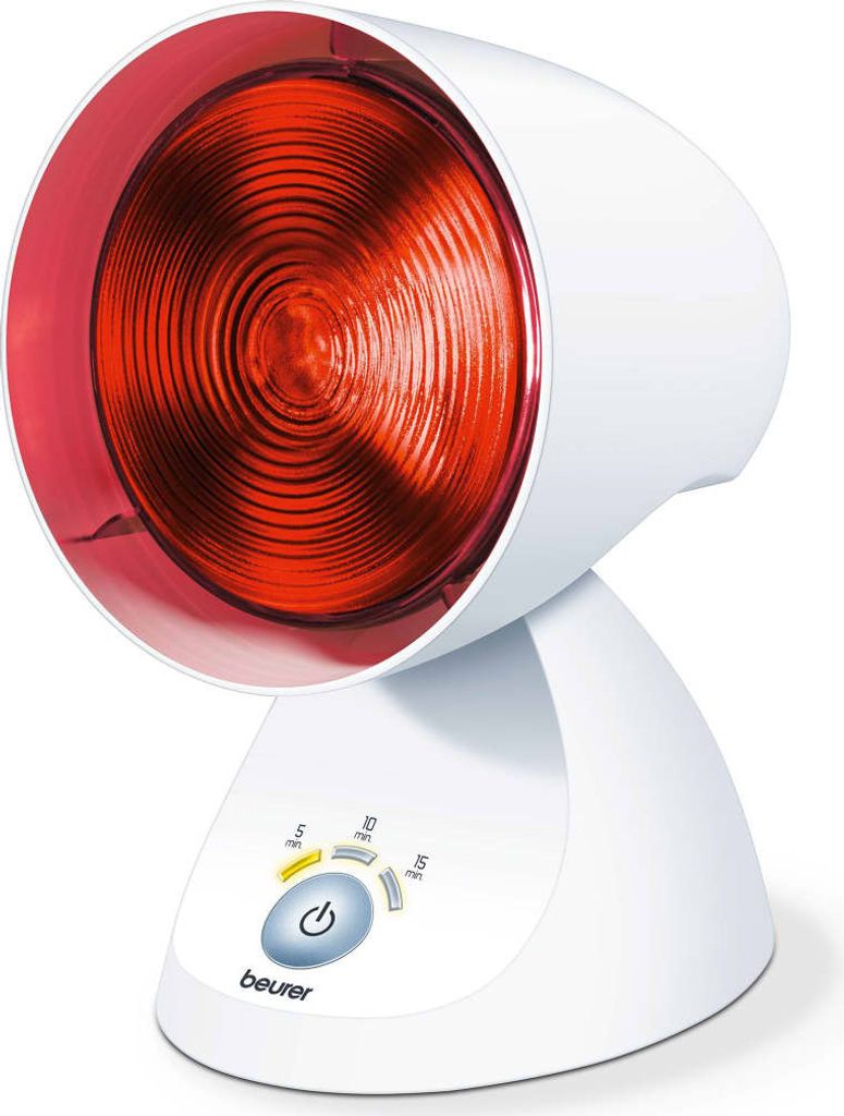 Beurer IL35 Infrarotlampe wohltuendes wärmendes Infrarotlicht 3stufigem Timer effektive Schmerzlinderung