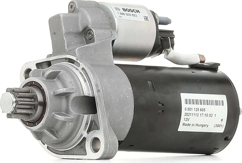 Démarreur BOSCH 1 986 S00 823 pour VW Transporter T5 - Qualité OE 9710176