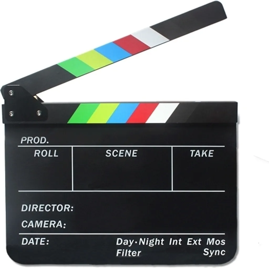 Clap Cinéma 30x25cm CBP-FCB : Fini les Problèmes de Synchronisation Audio