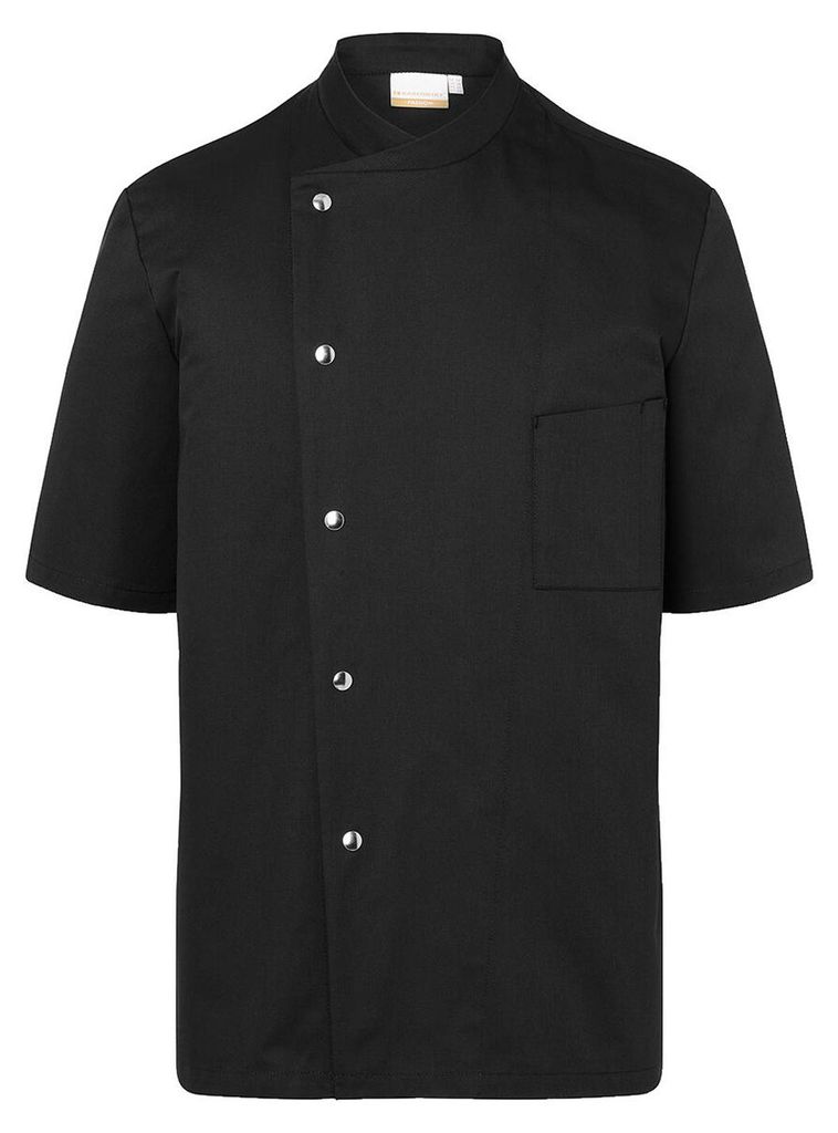 Karlowsky - "Gustav" Kochjacke für Herren kurzärmlig FK2420 (M) (Schwarz)